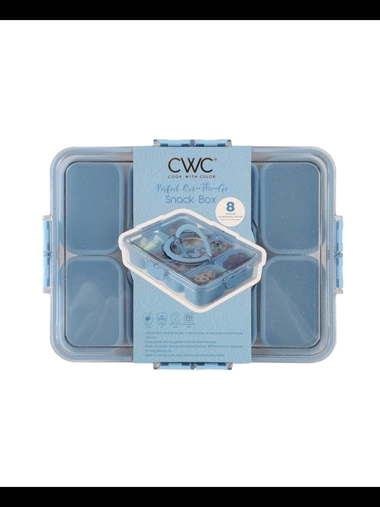 CWC Pink 8-Compartment On-the-Go Snack Box - Picture 4 of 7